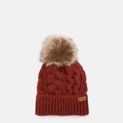 шапка,всички,шапки,зимни,аксесоари,аксесоари,на,разпродажба,barbour,penshaw,cable,knit,beanie,burnt,henna