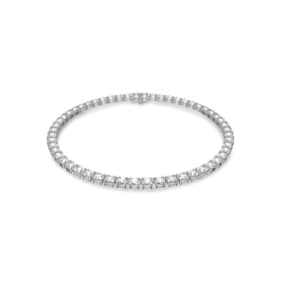 swarovski,women's,square,cut,choker,necklace,crystal