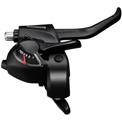 shimano,ef41,ez,fire,plus,3,x,7,speed,sti,shifters,black