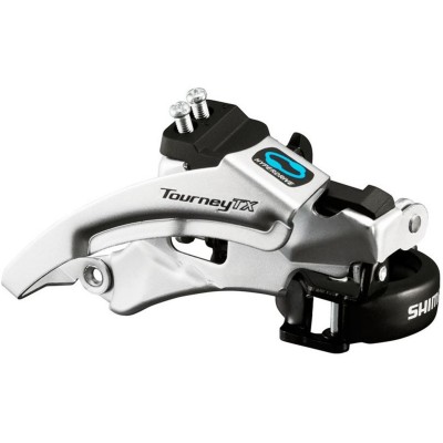 велосипедни,светлини,и,катинари,shimano,tourney,tx,top,swing,dual,pull,triple,63,66,degree,front,derailleur,silver