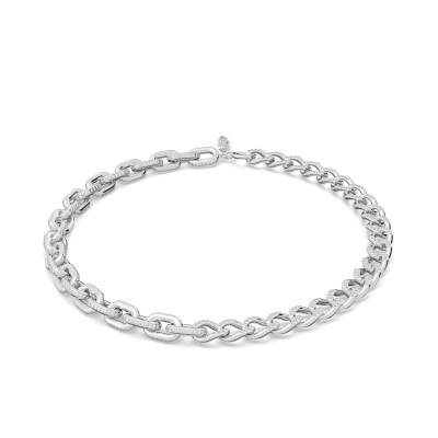 аксесоари,на,разпродажба,swarovski,dextera,necklace,mixed,links,white,rhodium,plated,crystal