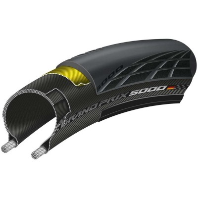 continental,grand,prix,5000,700c,folding,clincher,road,tyre,black