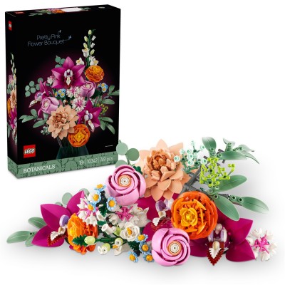 игри,и,технологии,всички,игри,и,играчки,lego,botanicals,pretty,pink,flower,bouquet,set,10342,botanicals
