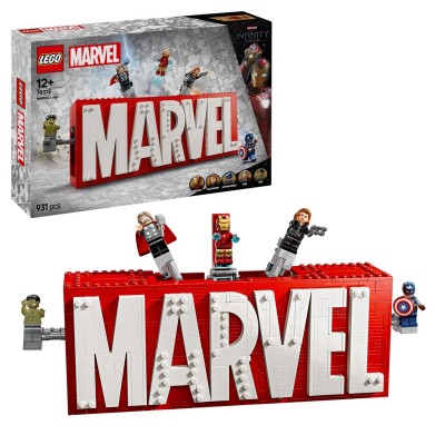 игри,и,технологии,всички,игри,и,играчки,lego,lego,76313,marvel,logo,&,minifigures,super,heroes,mv