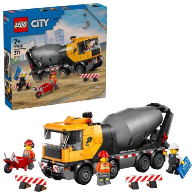 игри,и,технологии,всички,игри,и,играчки,lego,city,cement,mixer,truck,construction,toy,for,kids,60478,tbc