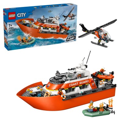 игри,и,технологии,всички,игри,и,играчки,lego,city,coast,guard,rescue,boat,&,helicopter,toys,60504,tbc