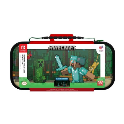 игри,и,технологии,pdp,realmz&#8482;,nintendo,switch,travel,case,plus,glow:,minecraft,forest,battle,minecraft,fores