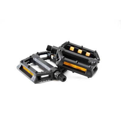 pinnacle,flat,mtb,pedals,black