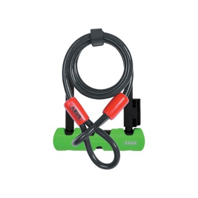велосипедни,светлини,и,катинари,abus,abus,ultra,410,mini,d,lock,140mm,&,cable,black
