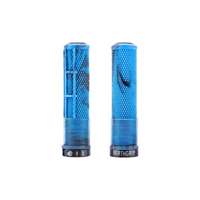 велосипедни,светлини,и,катинари,dmr,deathgrip,2,thick,flangeless,lock,on,mtb,grip,blue,marble