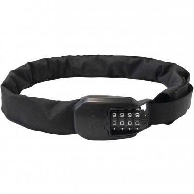 hiplok,spin,wearable,chain,lock,black