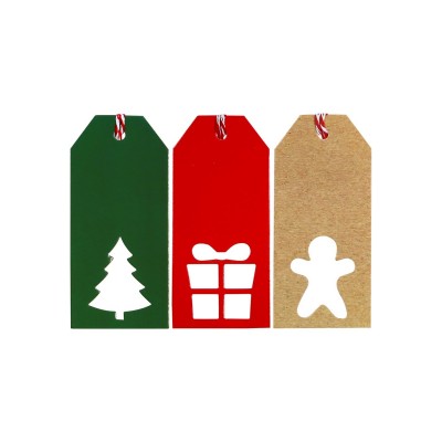 подаръци,и,играчки,the,spirit,of,christmas,12pk,gift,tags,54,red