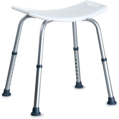 аксесоари,за,баня,vivamore,lightweight,adjustable,non,slip,shower,chair,white