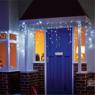 коледни,опаковки,и,декорации,the,spirit,of,christmas,icicle,led,lights,cool,white