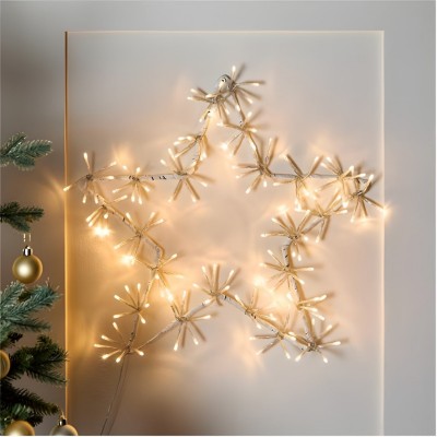 коледни,опаковки,и,декорации,the,spirit,of,christmas,45cm,hanging,light,54,star,one,size,star