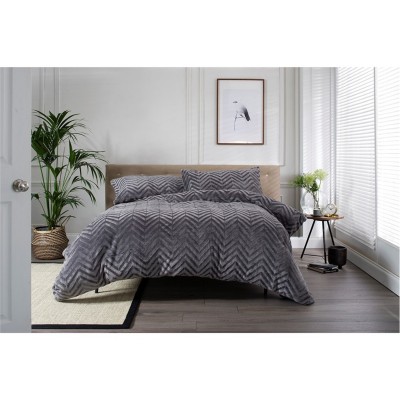 аксесоари,на,разпродажба,the,lyndon,company,unisex,adults,duvet,cover,sets,dark,grey