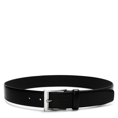 колан,boss,men,s,almos,leather,belt,black