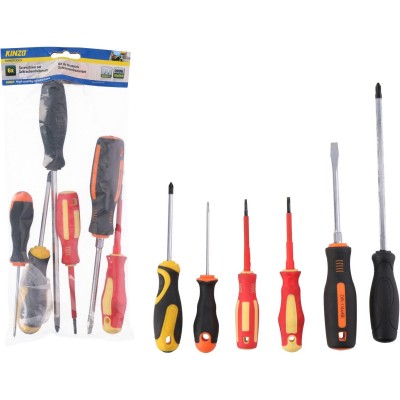направи,си,сам,аксесоари,на,разпродажба,kinzo,screwdriver,set,6pcs,6,pieces