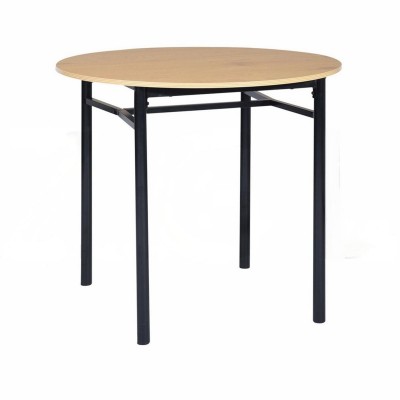 аксесоари,на,разпродажба,furniturer,badman,black,and,wooden,80*80cm,dining,table,4,seater,brown