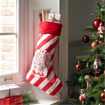 the,spirit,of,christmas,woven,stocking,54,red,stripe,one,size,red,stripe