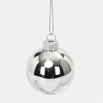 коледни,опаковки,и,декорации,the,spirit,of,christmas,9pk,60mm,glass,bauble,multicolor,silver