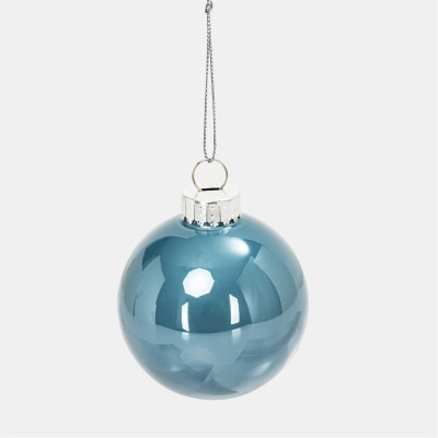 коледни,опаковки,и,декорации,the,spirit,of,christmas,9pk,60mm,glass,bauble,multicolor,blue