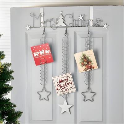 коледни,опаковки,и,декорации,the,spirit,of,christmas,card,holder,54,one,size,silver