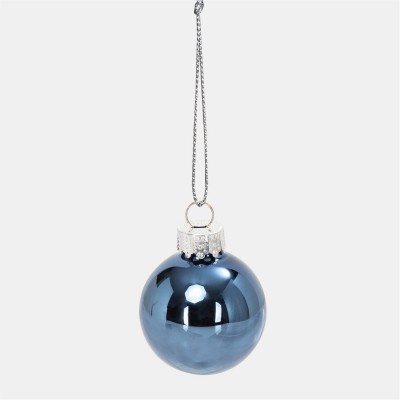 коледни,опаковки,и,декорации,the,spirit,of,christmas,12pk,35mm,glass,bauble,99,one,size,shiny,blue