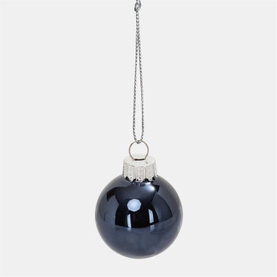 коледни,опаковки,и,декорации,the,spirit,of,christmas,12pk,35mm,glass,bauble,99,one,size,dark,blue