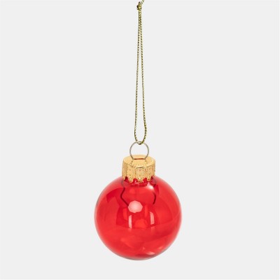 коледни,опаковки,и,декорации,the,spirit,of,christmas,12pk,35mm,glass,bauble,99,one,size,shiny,red