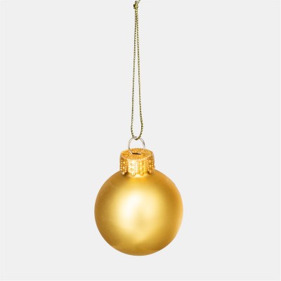 коледни,опаковки,и,декорации,the,spirit,of,christmas,12pk,35mm,glass,bauble,99,one,size,matte,golden