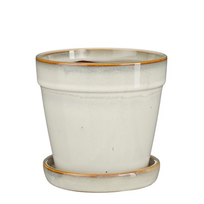градина,/,на,открито,аксесоари,на,разпродажба,mica,clint,pot,w,saucer,white