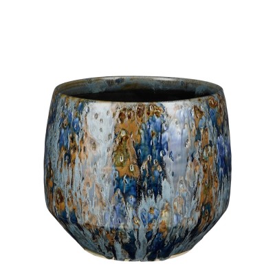 градина,/,на,открито,аксесоари,на,разпродажба,mica,harris,pot,round,blue