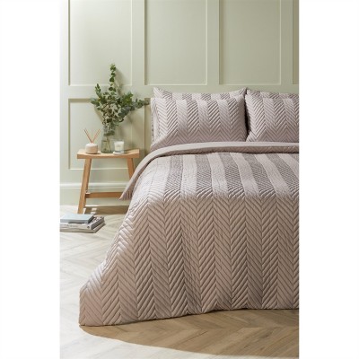 спално,бельо,и,комплекти,homelife,chevron,pinsonic,design,duvet,set,natural