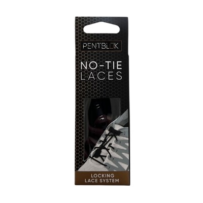 почистване,и,защита,туристически,аксесоари,pentblok,no,tie,laces,black