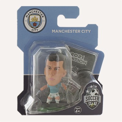 английската,висша,лига,manchester,city,фланелки,от,различни,клубове,футболни,аксесоари,soccerstarz,officially,licensed,manchester,city,figures,rodri