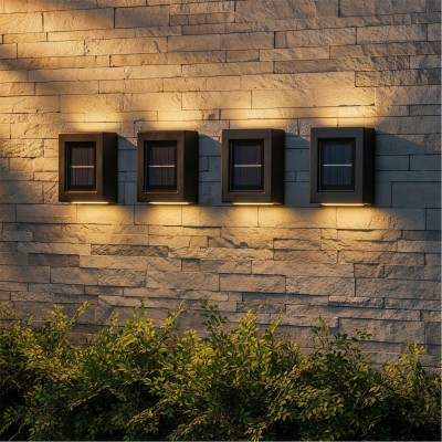 градина,/,на,открито,аксесоари,на,разпродажба,streetwize,solar,wall,2,way,light,4,pack,led