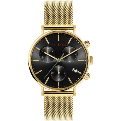 мъжки,часовник,часовници,аксесоари,на,разпродажба,ted,baker,ted,baker,mimossa,chrono,watch,mens,gold,black
