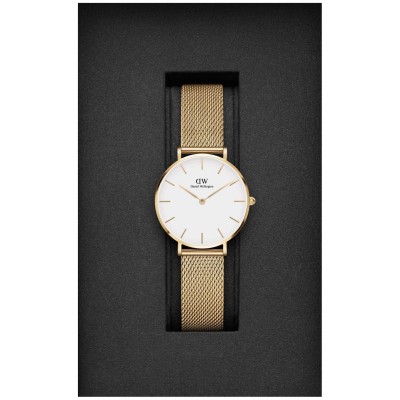 часовник,часовници,daniel,wellington,32,evergold,gold,plated,stainless,steel,watch,gold,white