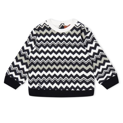блуза,детски,3/4,панталони,missoni,kids',logo,sweatshirt,black,white