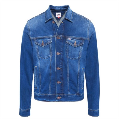 яке,мъжки,якета,tommy,jeans,trucker,jacket,mid,blue