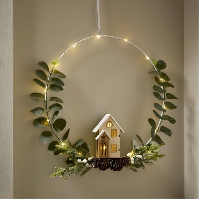 всички,коледни,подаръци,коледни,опаковки,и,декорации,аксесоари,на,разпродажба,the,spirit,of,christmas,led,hanging,house,54,green,one,size,green