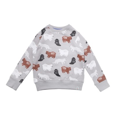 блуза,бебешки,облекла,детски,блузи,детски,облекла,lilly,and,sid,anml,sweatshirt,bb99,grey