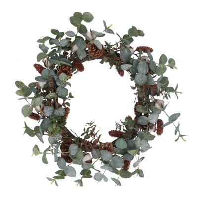 коледни,опаковки,и,декорации,аксесоари,на,разпродажба,gisela,graham,gisela,wreath,4,99,eucalyptus