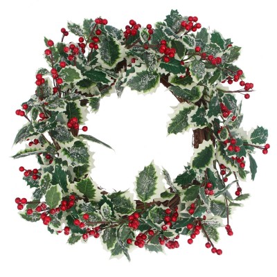 коледни,опаковки,и,декорации,аксесоари,на,разпродажба,gisela,graham,wreath,red