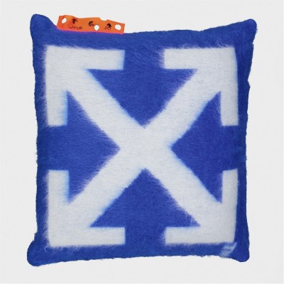 аксесоари,на,разпродажба,off,white,unisex,pillow,arrow,design,blue,white