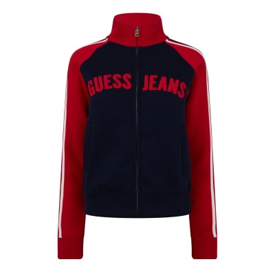 дамски,горнища,с,качулка,дамски,ежедневни,облекла,guess,guess,contrst,zp,swt,ld44,ocean,multi