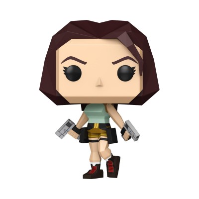 funko,lara,croft,polygon,action,figure,multi