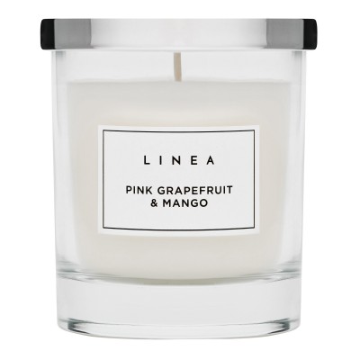 аксесоари,на,разпродажба,linea,glass,candle,pink,grapefruit