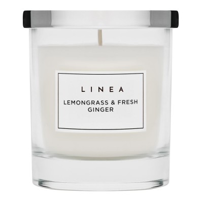 linea,glass,candle,lemongrass,&,fresh,ginger